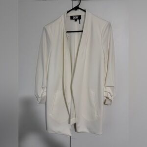 DKNY Elegant White Women's Jacket